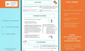 Wzór umowy o pracę na okres próbny: zawiera kluczowe dane do umowy o pracę, takie jak czas pracy, obowiązki i wynagrodzenie.