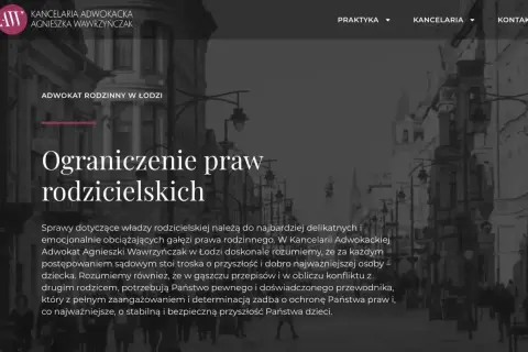Adwokat rodzinny w Łodzi pomaga w sprawach dotyczących ograniczenia praw rodzicielskich, dbając o dobro dziecka.