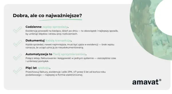 Codzienne zapisy sprzedaży to klucz do uniknięcia błędów. Dokumentuj każdą transakcję, nawet najmniejszą, by uniknąć problemów z urzędem skarbowym. Automatyzacja i przechowywanie ewidencji przez 5 lat zapewnią spokój.