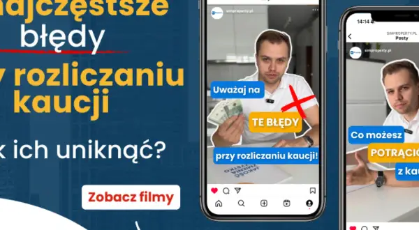 Najczęstsze błędy przy rozliczaniu kaucji. Dowiedz się, jak uniknąć problemów, które mogą wpłynąć na podatek od wynajmu mieszkania 2024. Zobacz filmy!