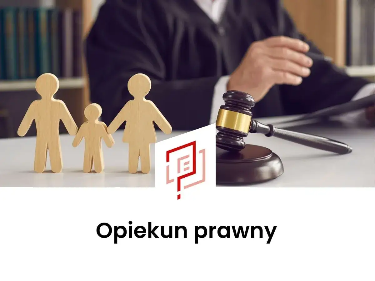 Drewniane figury rodziny i młotek sędziowski. Czy warto być opiekunem prawnym? Decyzja wymaga rozważenia.