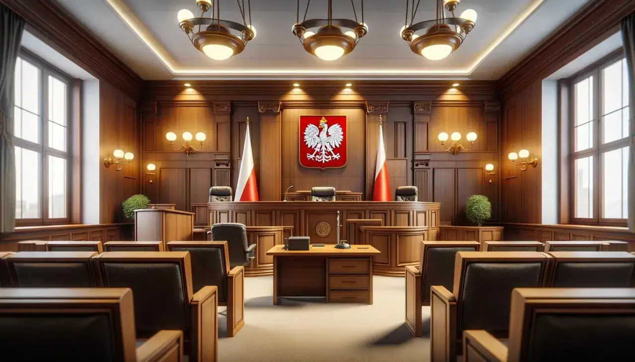 Sądowa sala, gdzie zapadają decyzje o przyszłości, a argumenty do rozwodu są wysłuchiwane.
